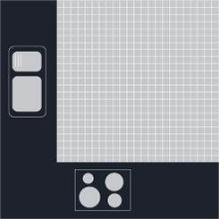 L-shaped kitchen layout