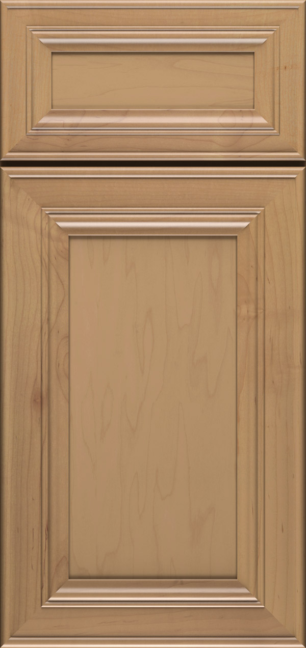 Anson 5-piece maple flat panel cabinet door in desert