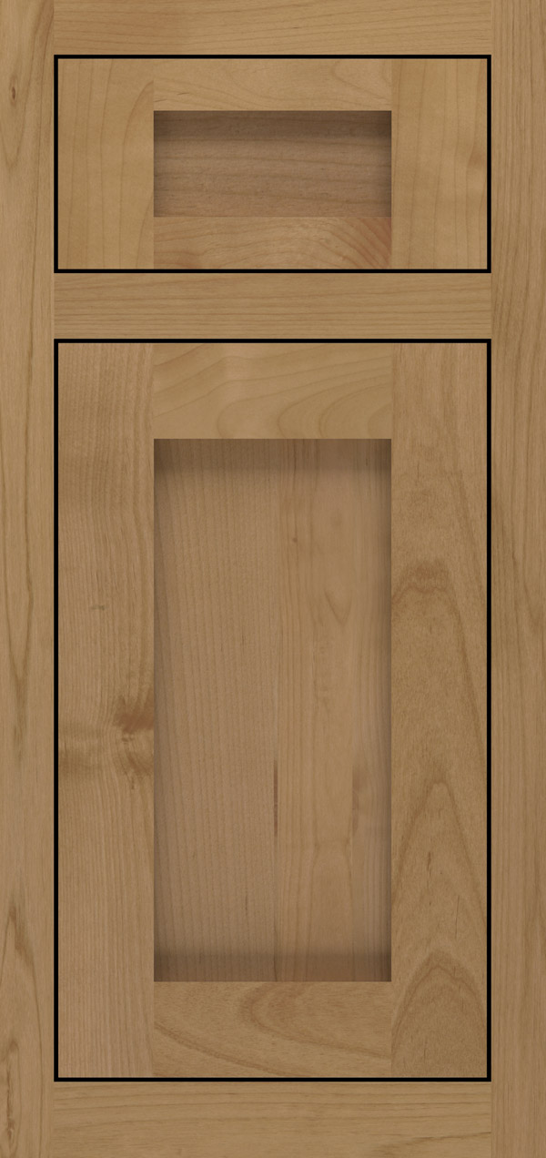 Bravura 5-piece alder inset cabinet door in desert