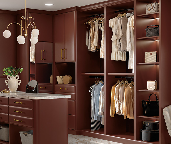 Luxe Walk-In Closet